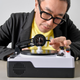 Illustration for article titled Adorable Miniature Record Maker Teaches Kids Not to Take Spotify For Granted